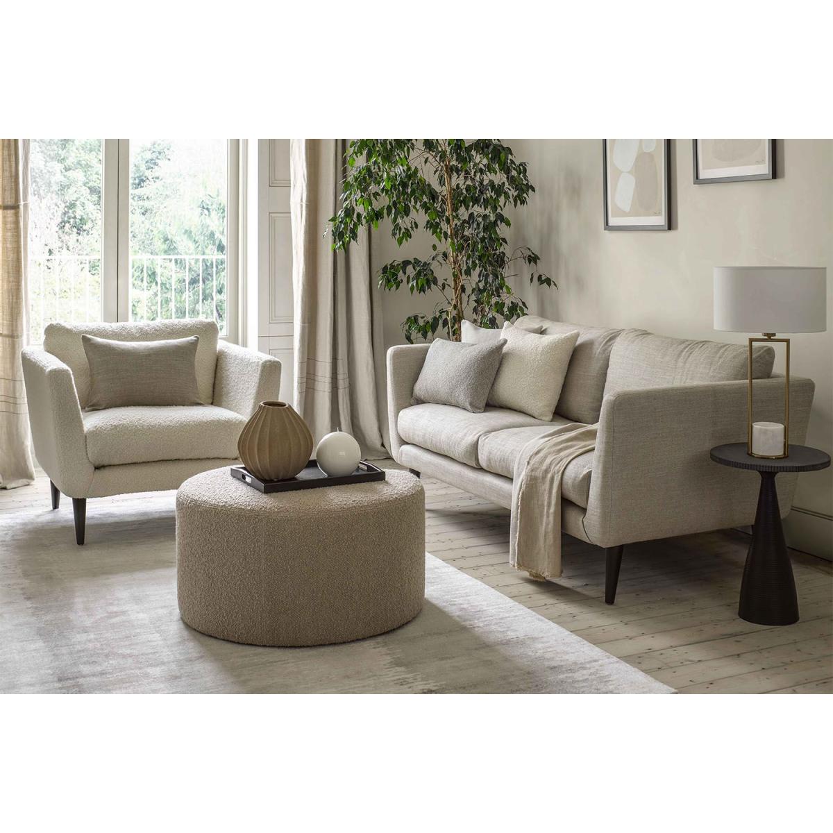 Holly 4 Seat Sofa in Brick Aquaclean Clever Velvet – image 3