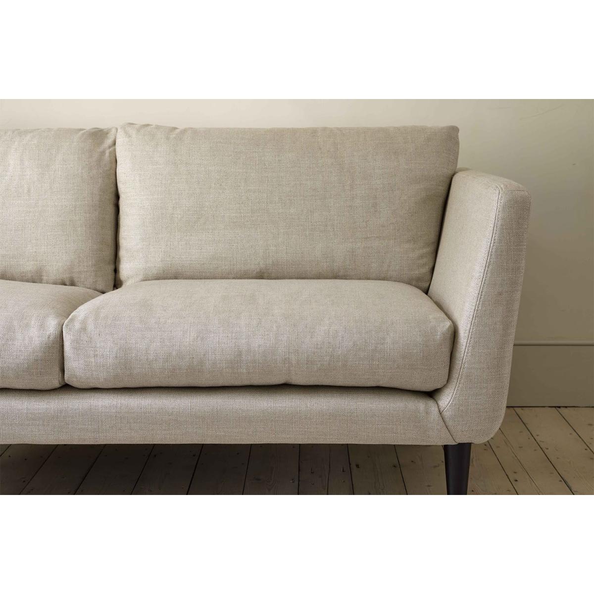 Holly 4 Seat Sofa in Brick Aquaclean Clever Velvet – image 5