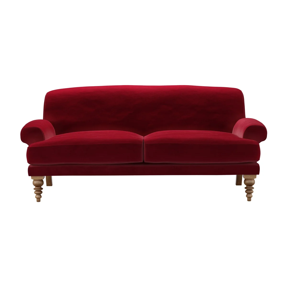 Saturday 2.5 Seat Sofa in Malbec Cotton Matt Velvet – image 1