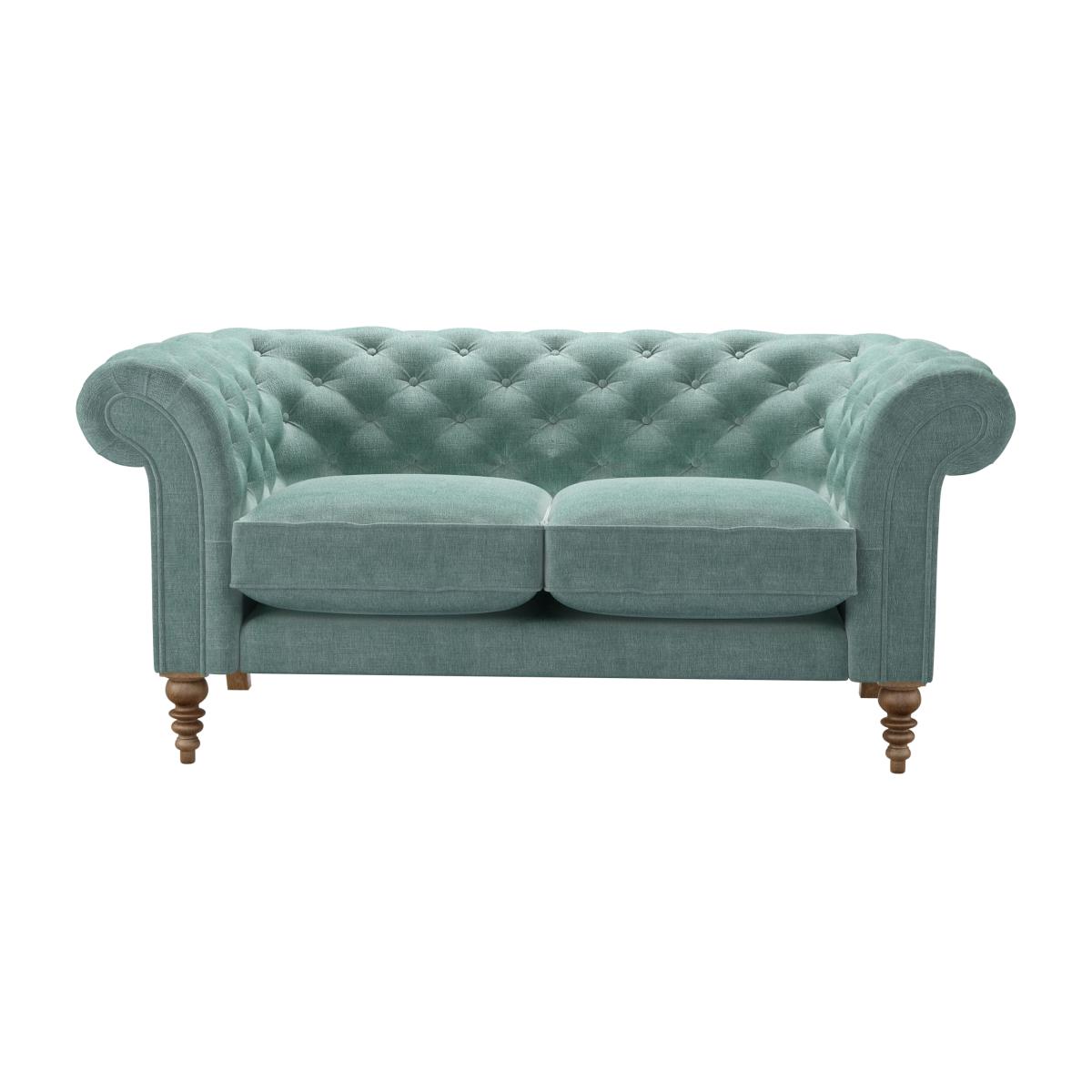 Oscar 2 Seat Sofa in Sea Spray Aquaclean Clever Chenille – image 1