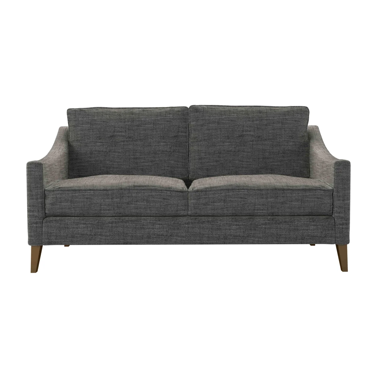 Iggy 2.5 Seat Sofa (breaks down) in Liquorice Baylee Multi-Tone Viscose Linen – image 1