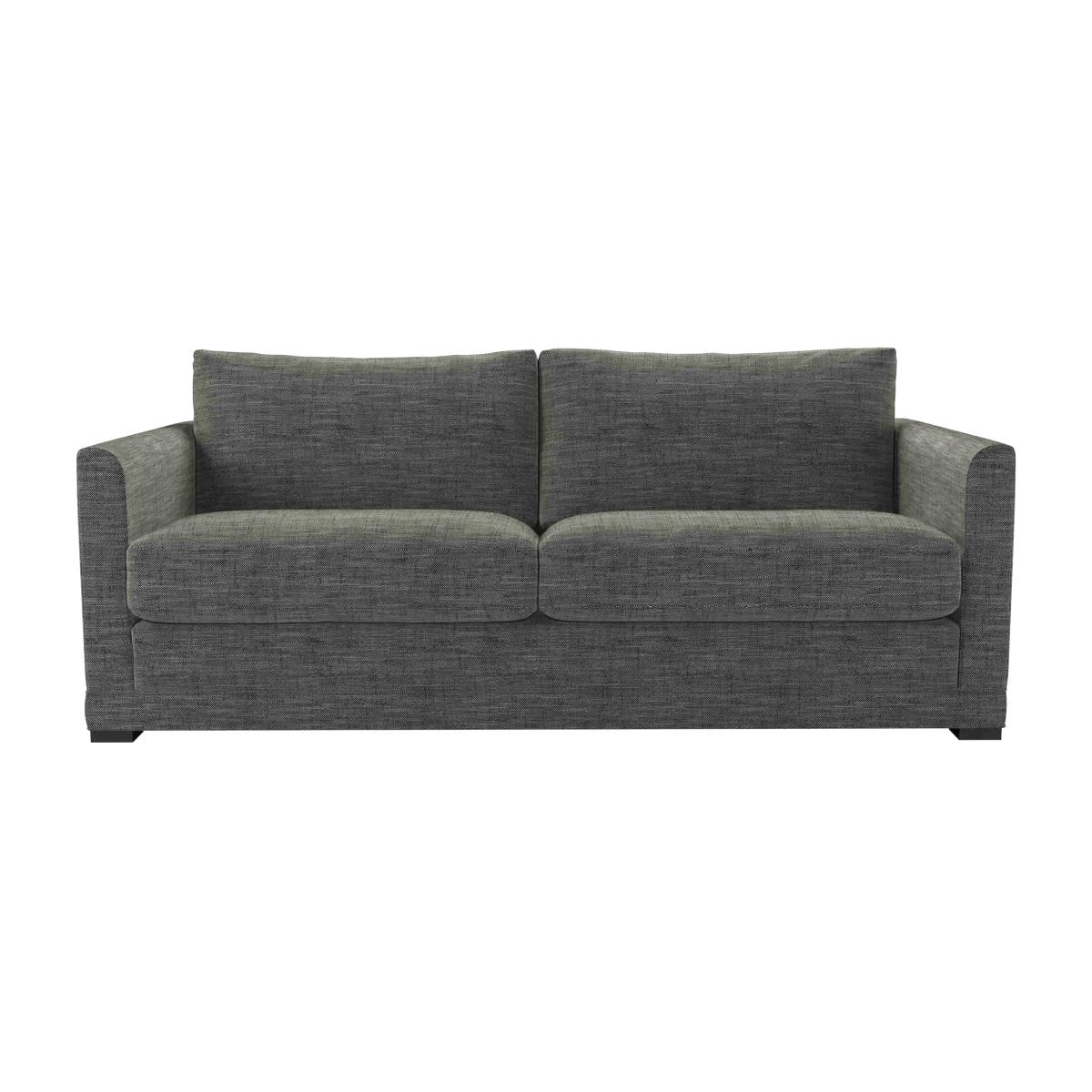 Aissa 3 Seat Sofa in Liquorice Baylee Multi-Tone Viscose Linen – image 1