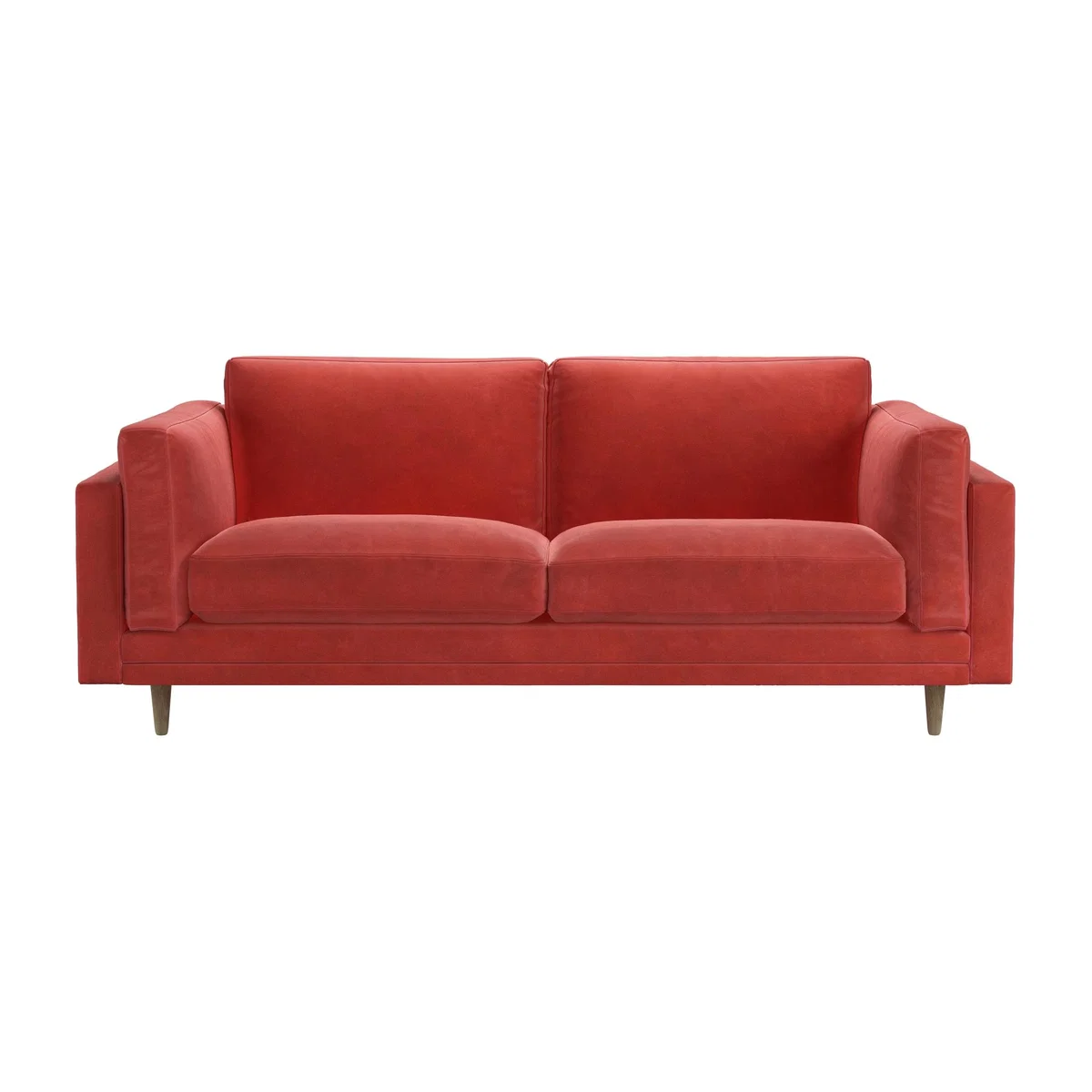 Marco 2.5 Seat Sofa in Wild Raspberry Smart Velvet – image 1