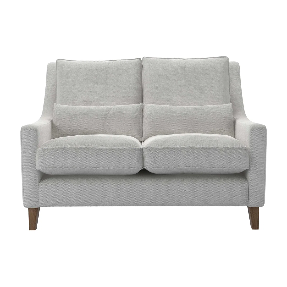 High Back Iggy 2.5 Seat Sofa in Persian Rose Smart Velvet – image 1