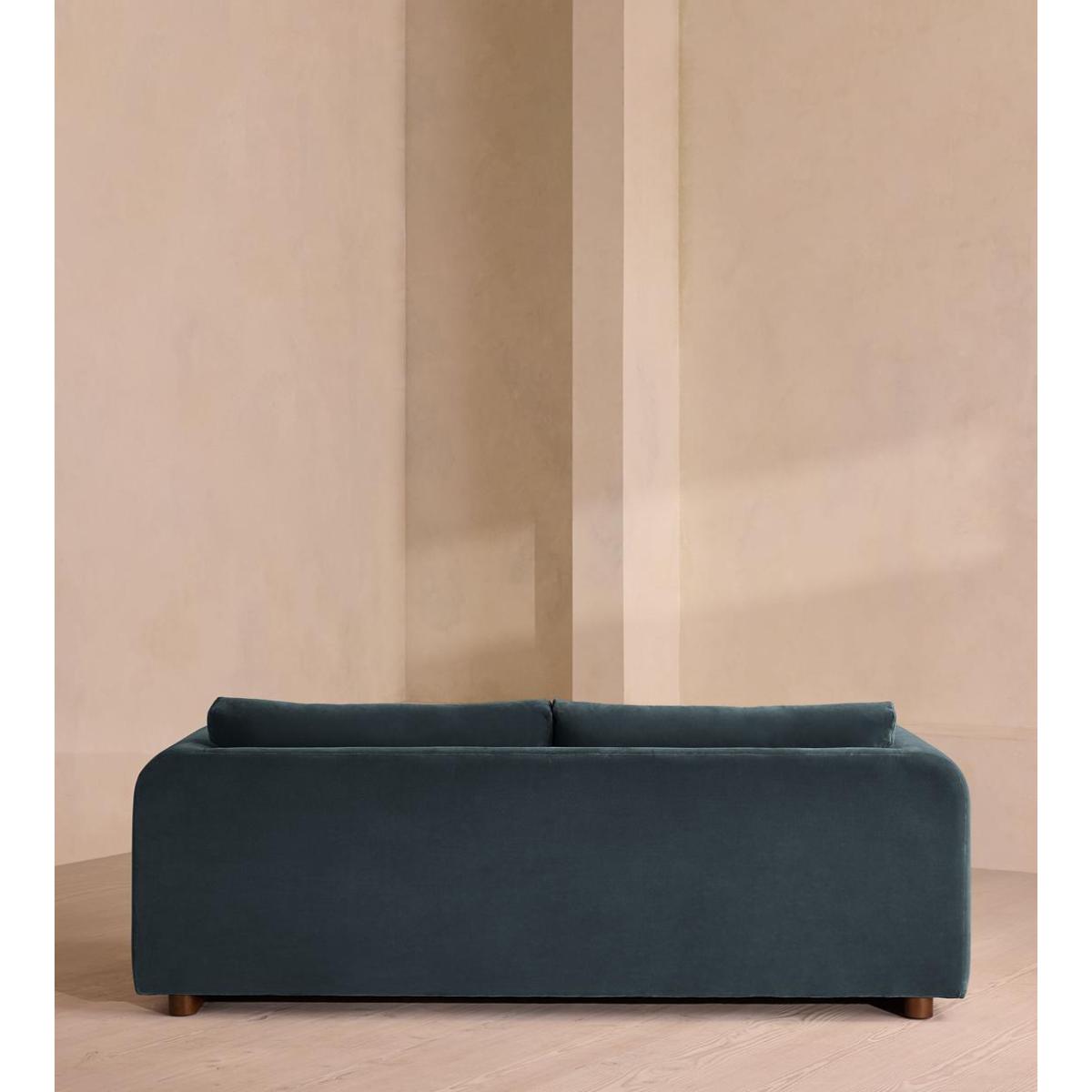 Faarell Sofa, Velvet, Grey Blue, US – image 5