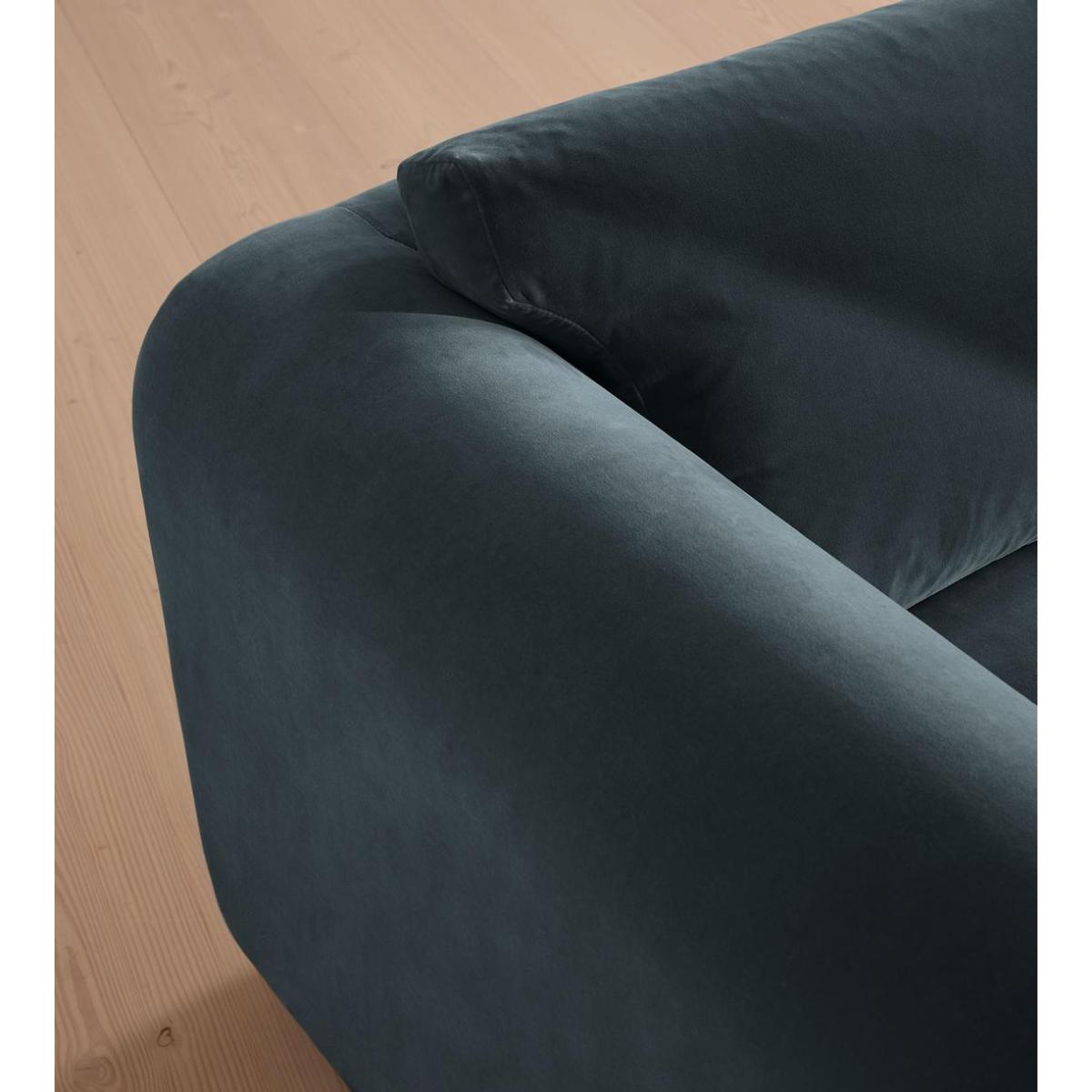 Faarell Sofa, Velvet, Grey Blue, US – image 6