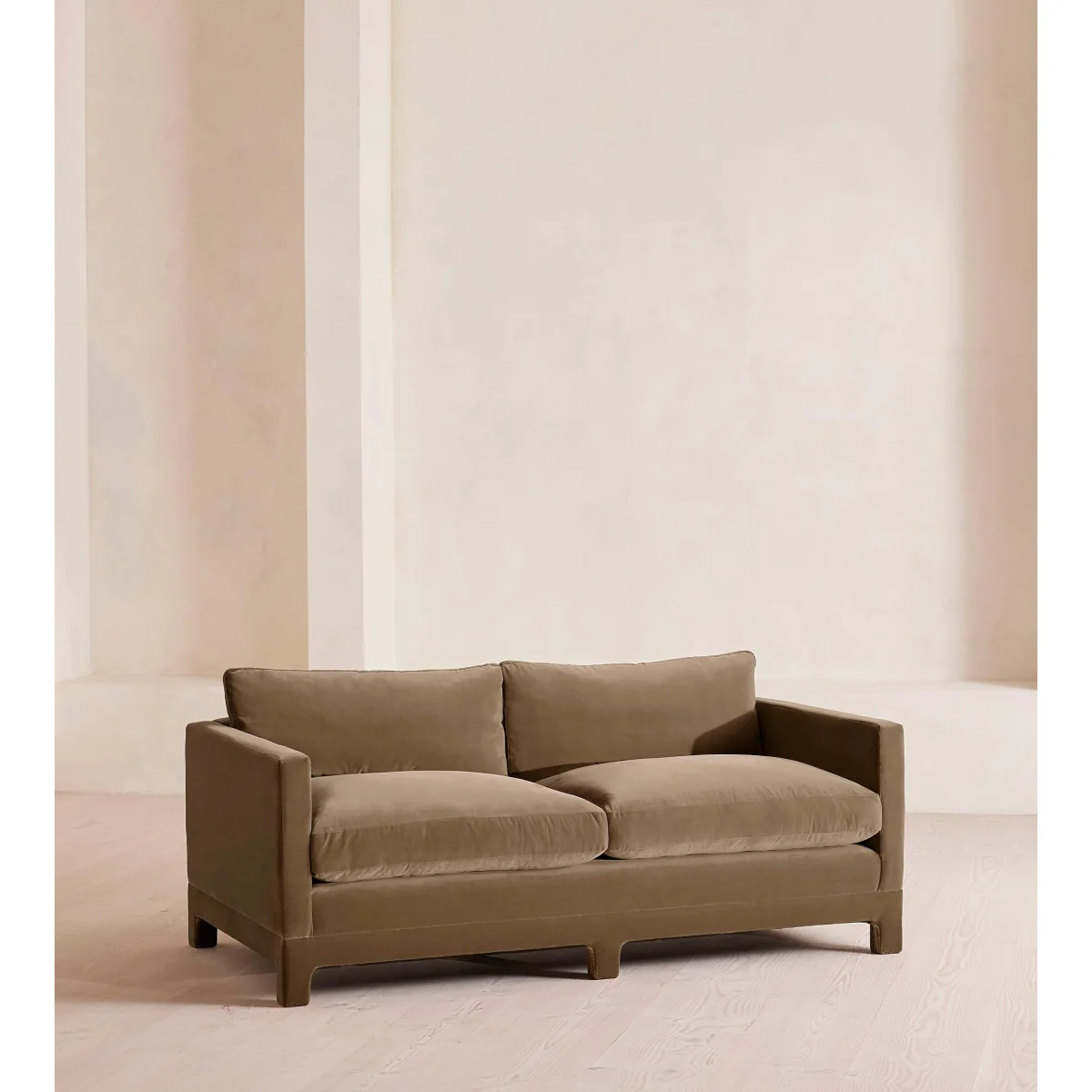 Ashford Two Seater, Sofa, Velvet, Truffle, UK – image 2