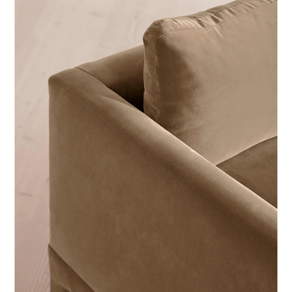 Ashford Two Seater, Sofa, Velvet, Truffle, UK – image 6