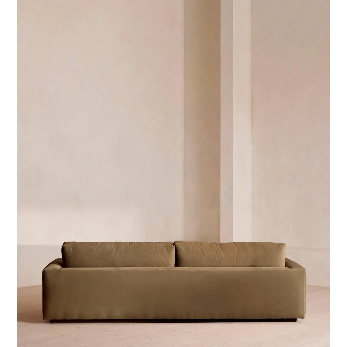 Mossley Four Seater Sofa, Velvet, Truffle, UK – image 5