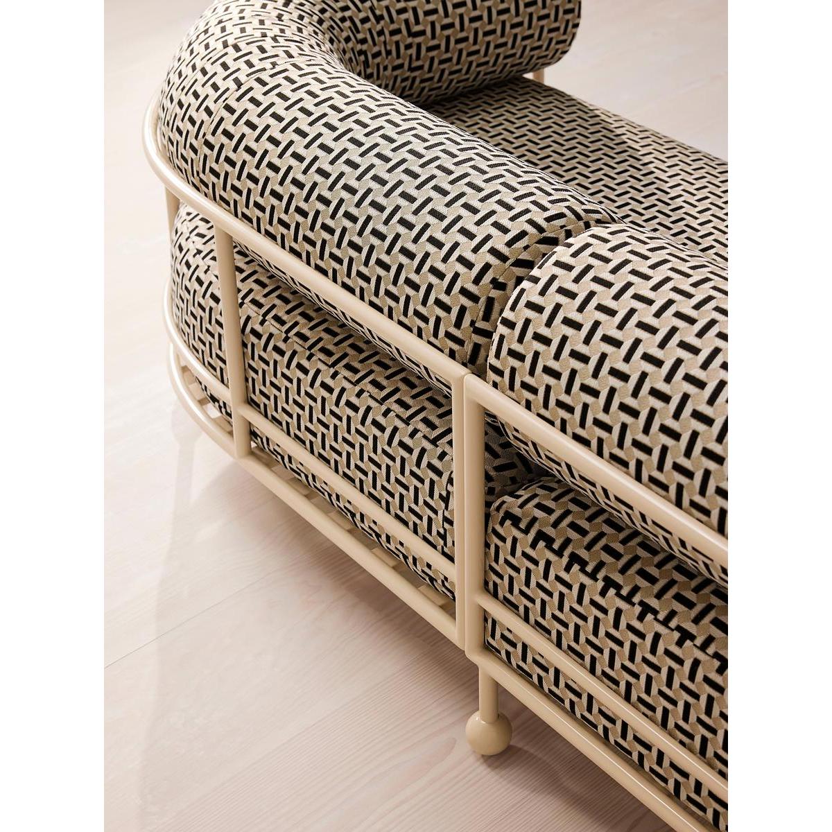 Gaspard Five Seater Sofa, Elitis Farniente, Monochrome, UK – image 11
