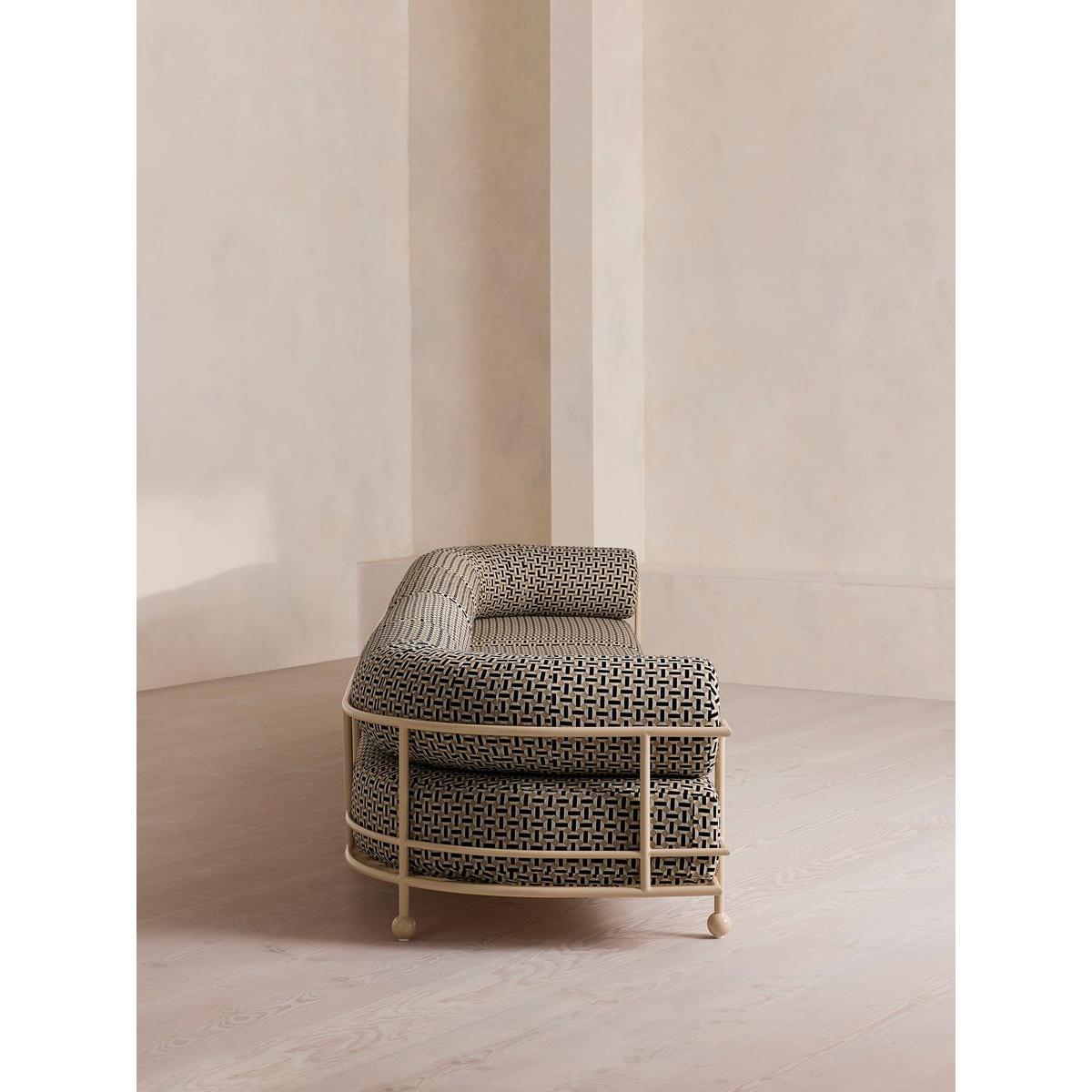 Gaspard Five Seater Sofa, Elitis Farniente, Monochrome, UK – image 7