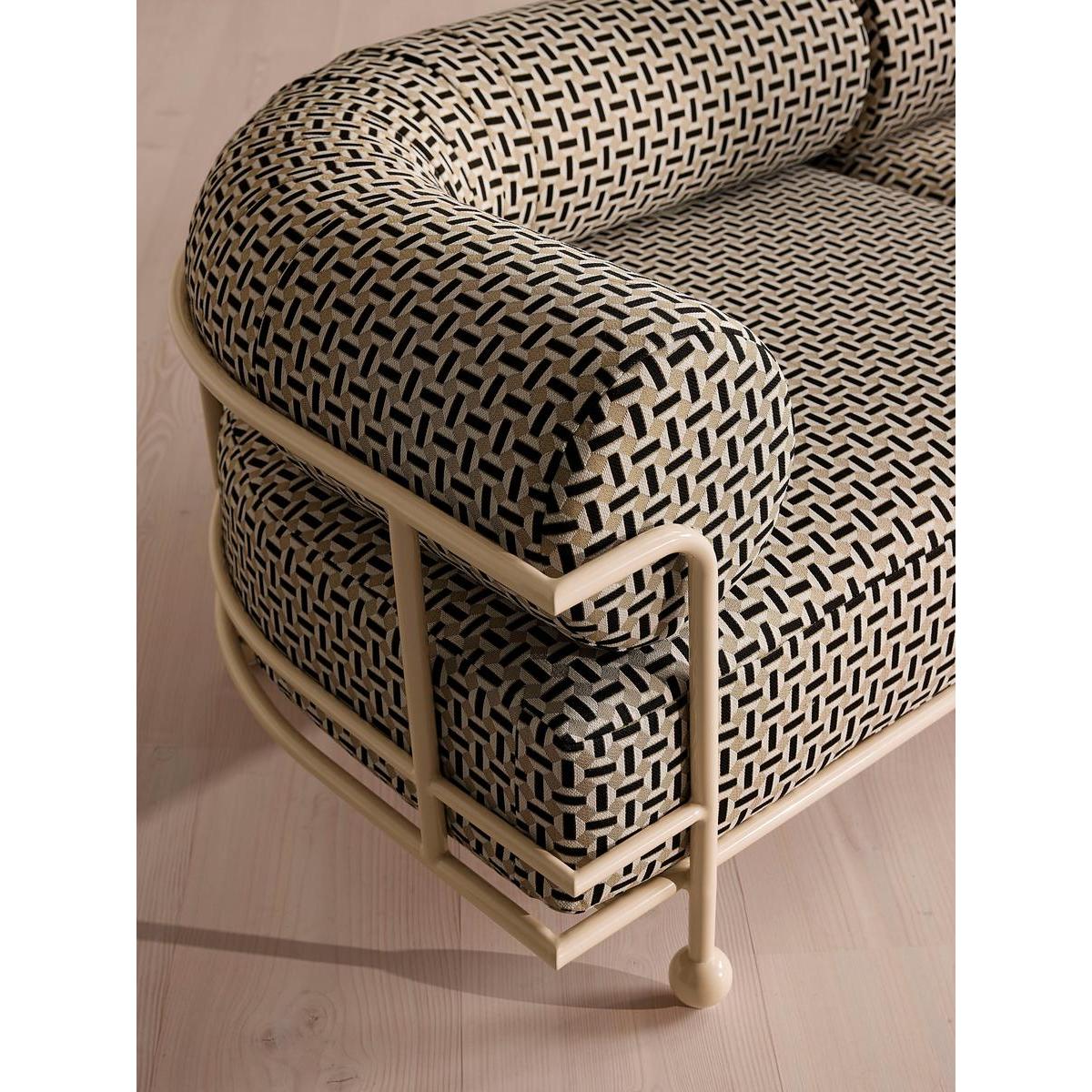 Gaspard Five Seater Sofa, Elitis Farniente, Monochrome, UK – image 9