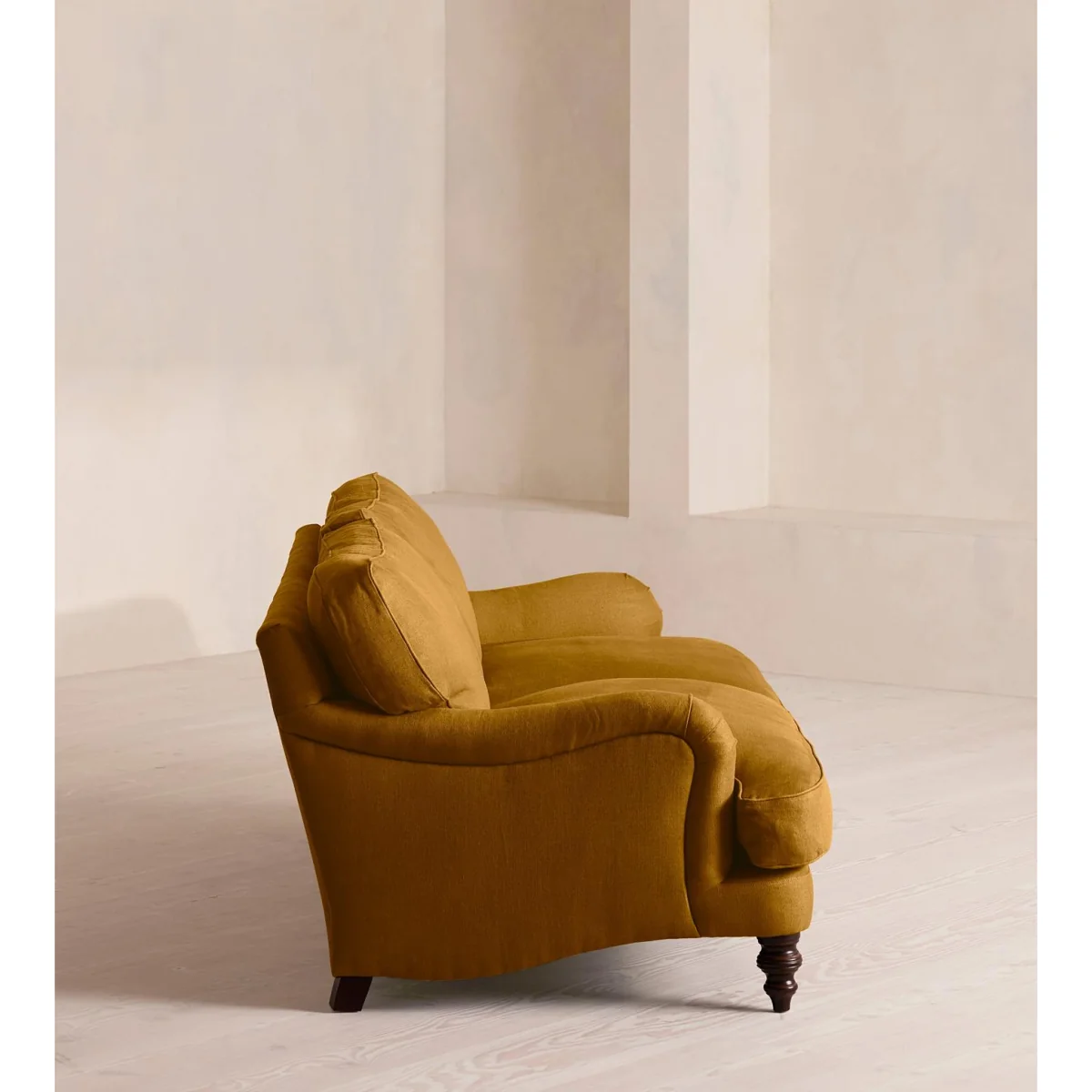 Arundel Four Seater, Sofa, Linen, Turmeric – image 4