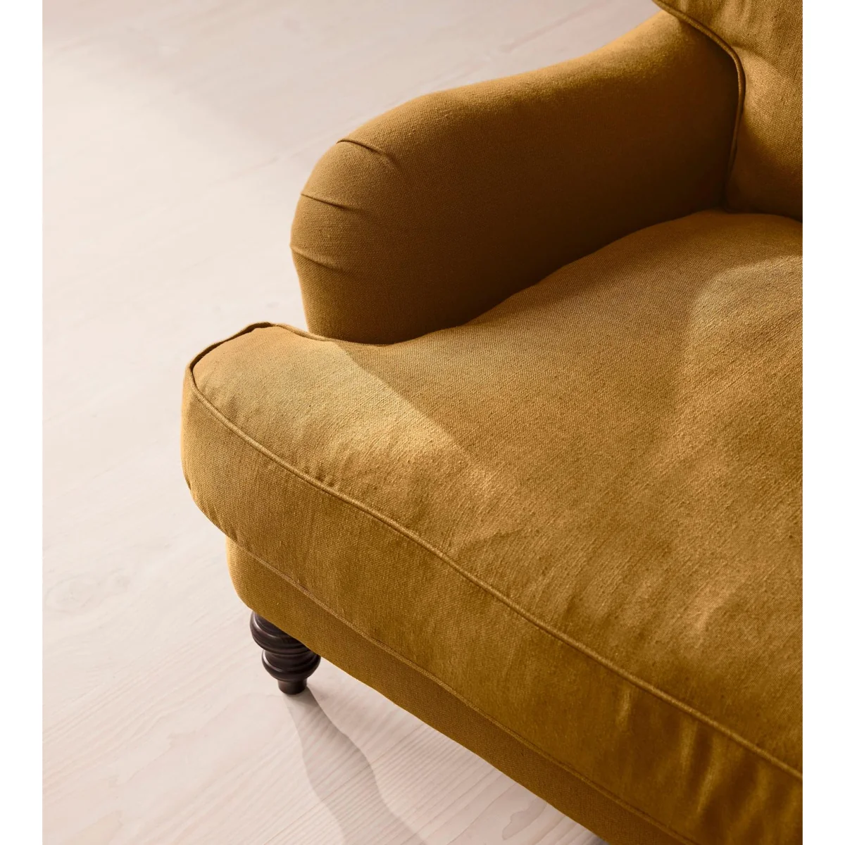 Arundel Four Seater, Sofa, Linen, Turmeric – image 6