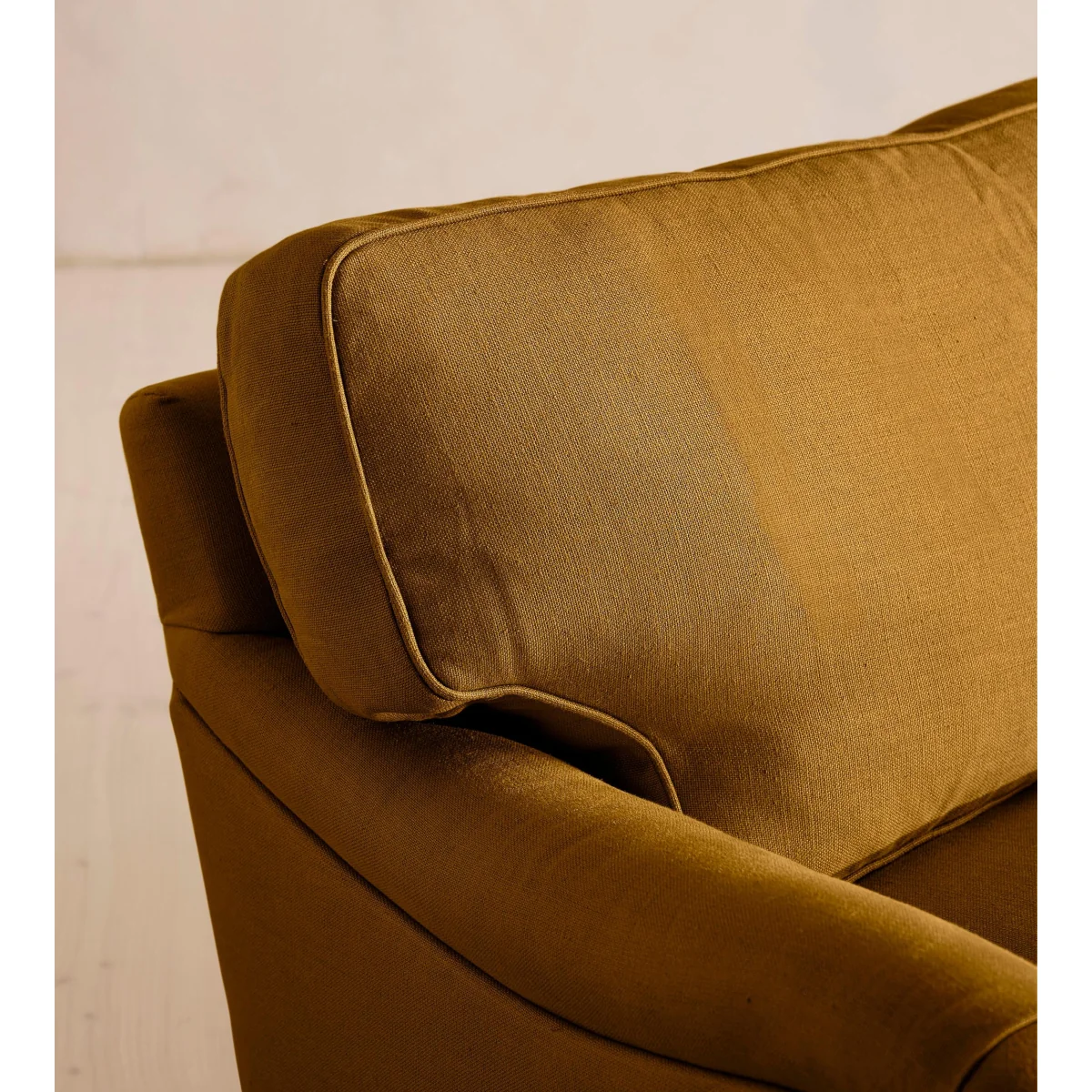 Arundel Three Seater, Sofa, Linen, Turmeric – image 6