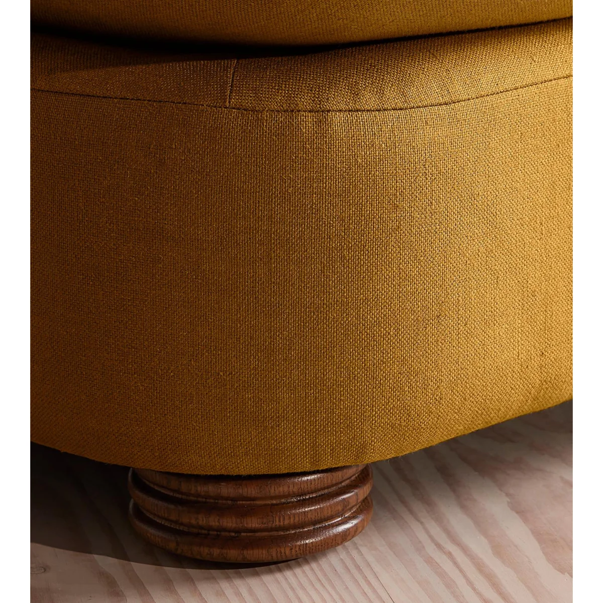 Rava Modular Sofa, Four Seater, Linen, Turmeric, UK – image 6