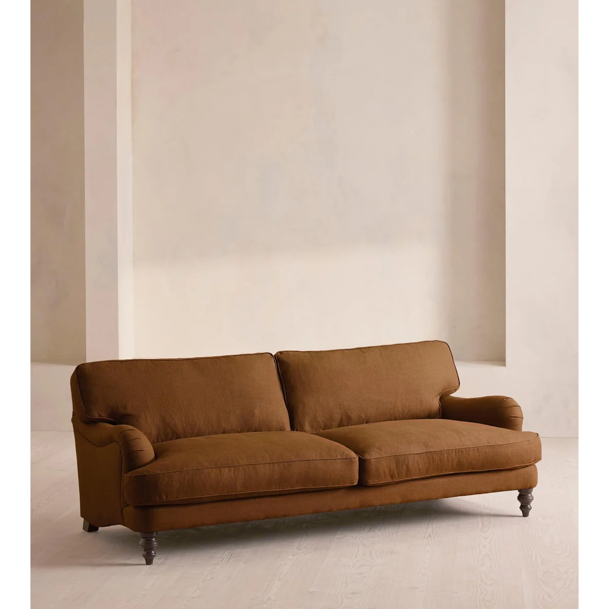 Arundel Four Seater, Sofa, Linen, Terracotta – image 3