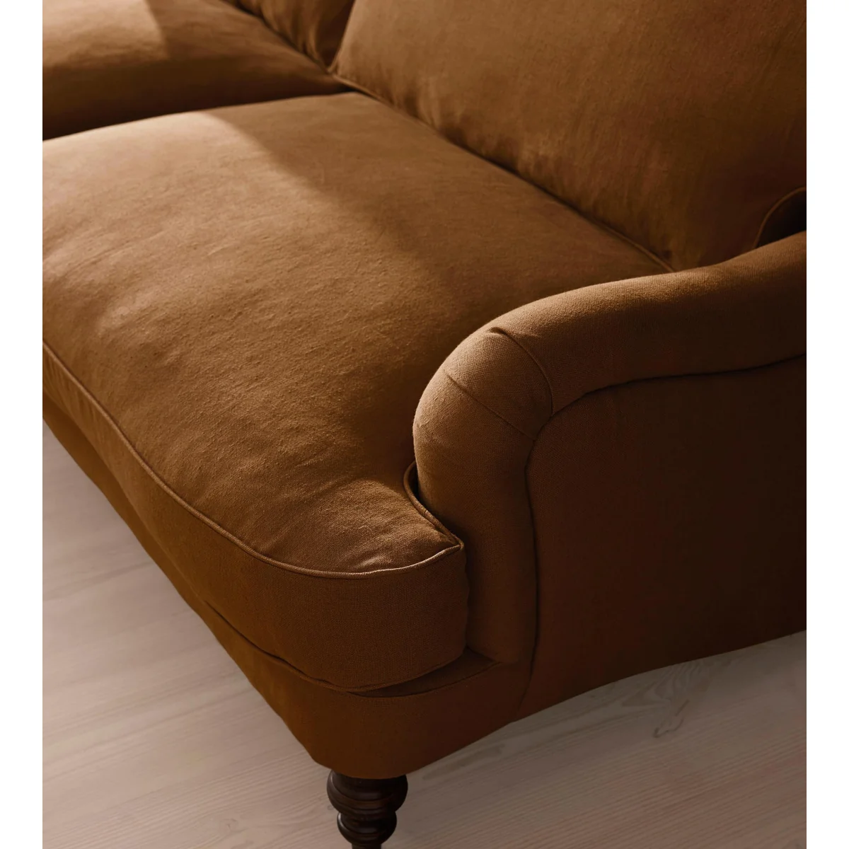 Arundel Four Seater, Sofa, Linen, Terracotta – image 6
