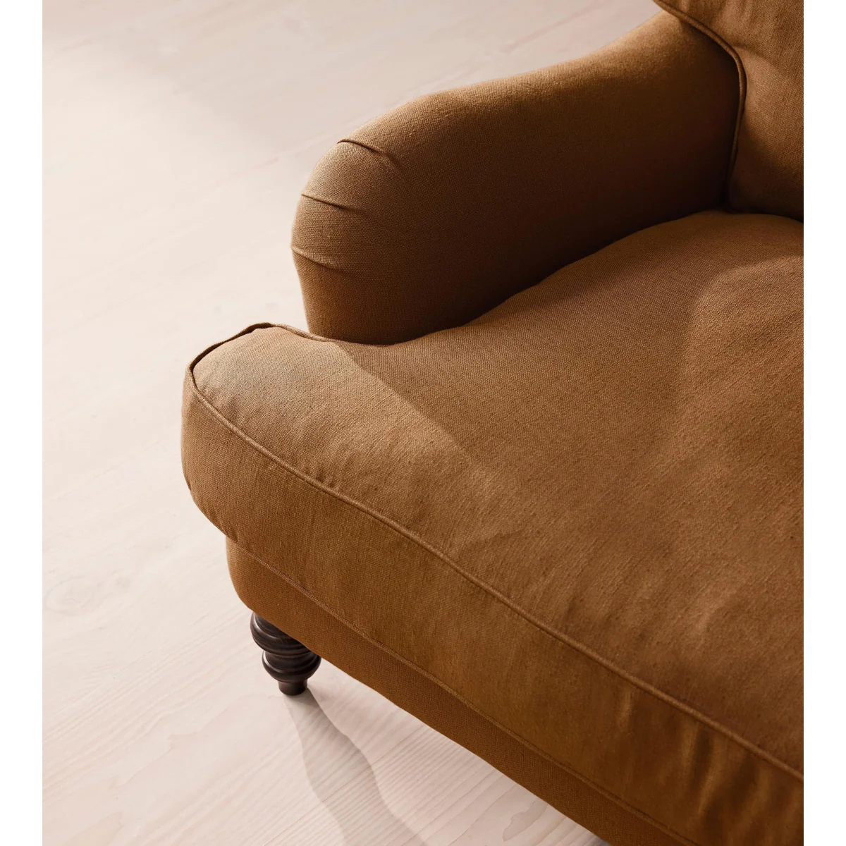 Arundel Four Seater, Sofa, Linen, Terracotta – image 7