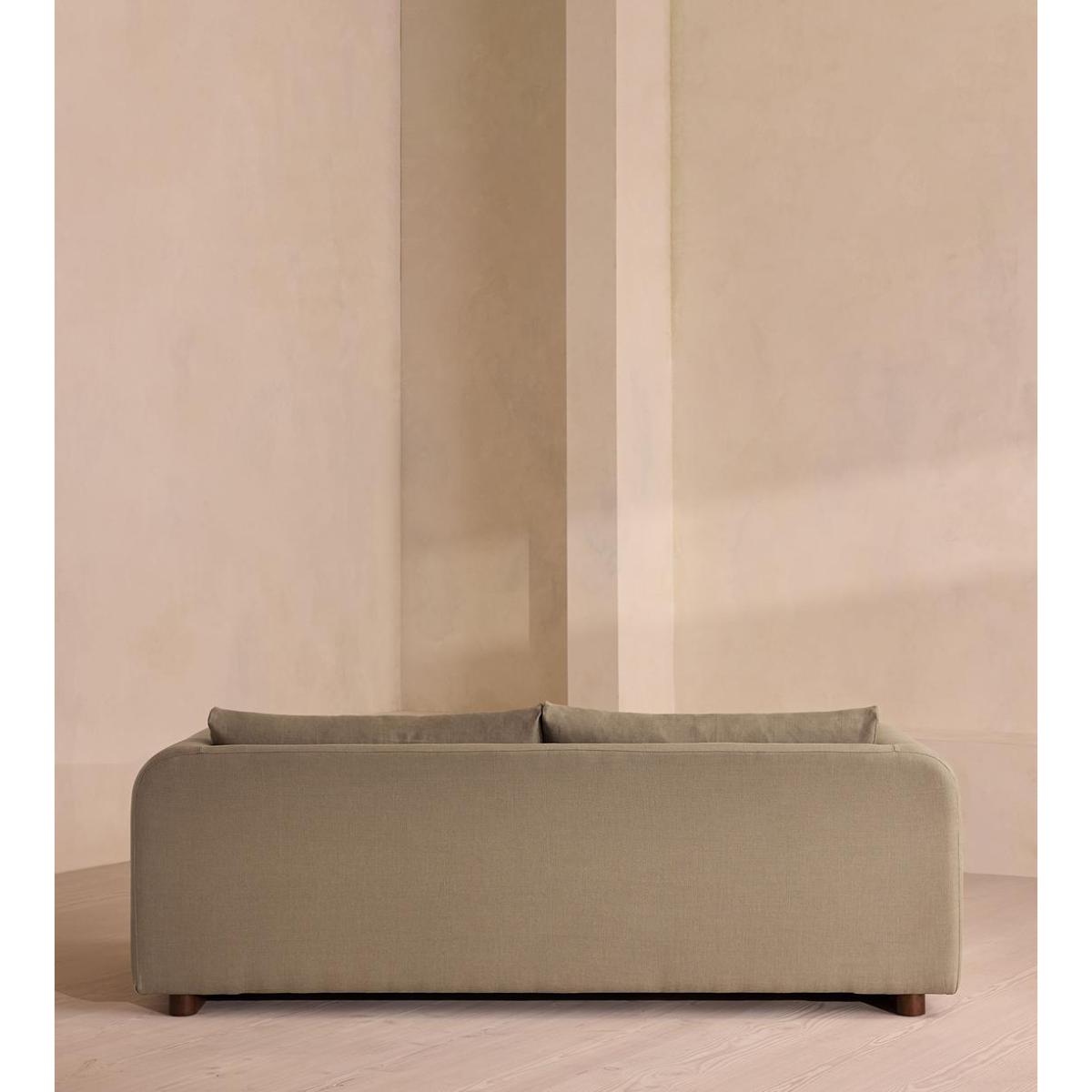 Faarell Three Seater Sofa, Linen, Mushroom – image 5