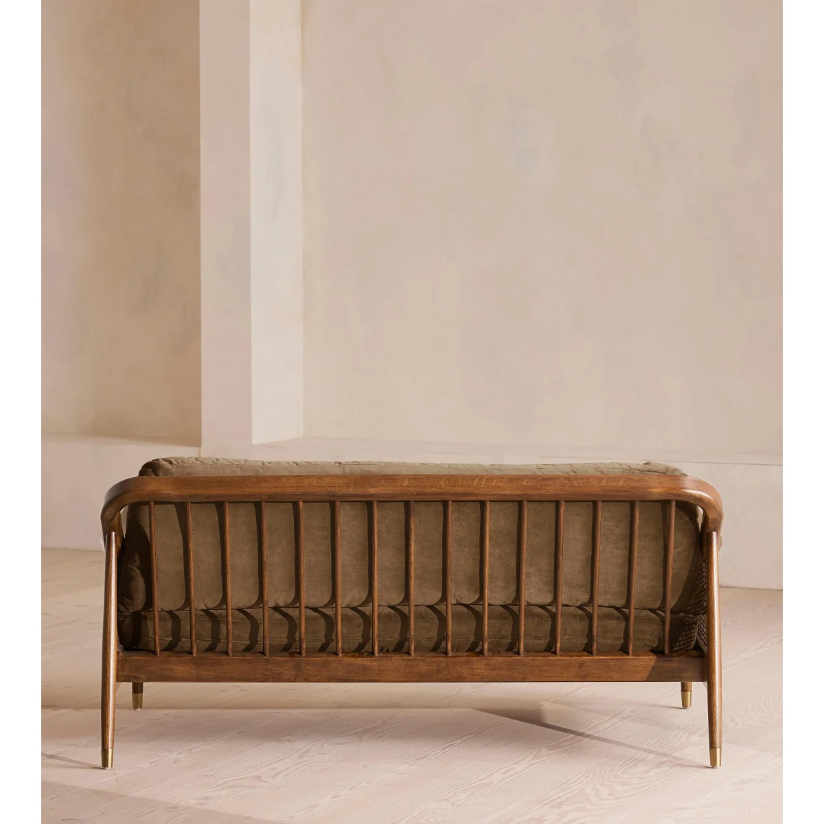 Atlanta Three Seater, Velvet, Truffle, UK – image 5