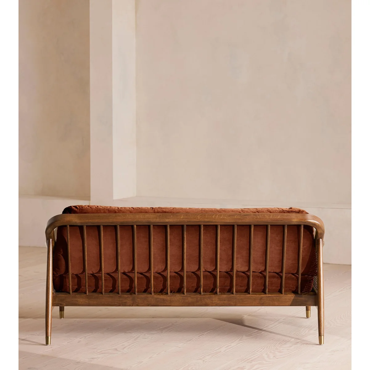 Atlanta Three Seater, Velvet, Cinnamon, UK – image 5
