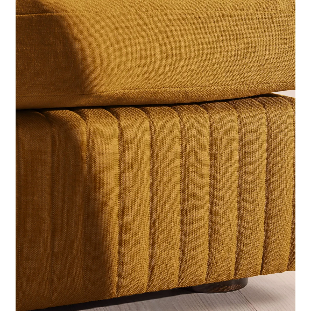 Oona Deep Sit Modular Sofa, L-Shape Sofa, Linen, Turmeric, UK – image 6