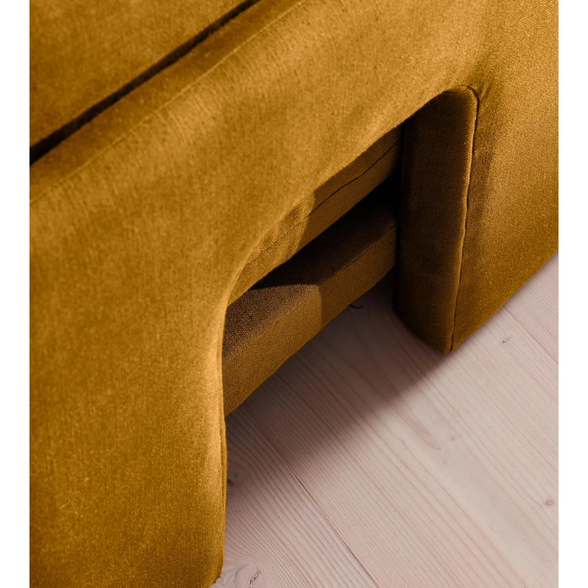 Odell Modular Sofa, Four Seater, Linen, Turmeric, UK – image 6