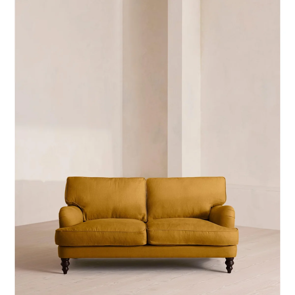 Arundel Two Seater, Sofa, Linen, Turmeric – image 2