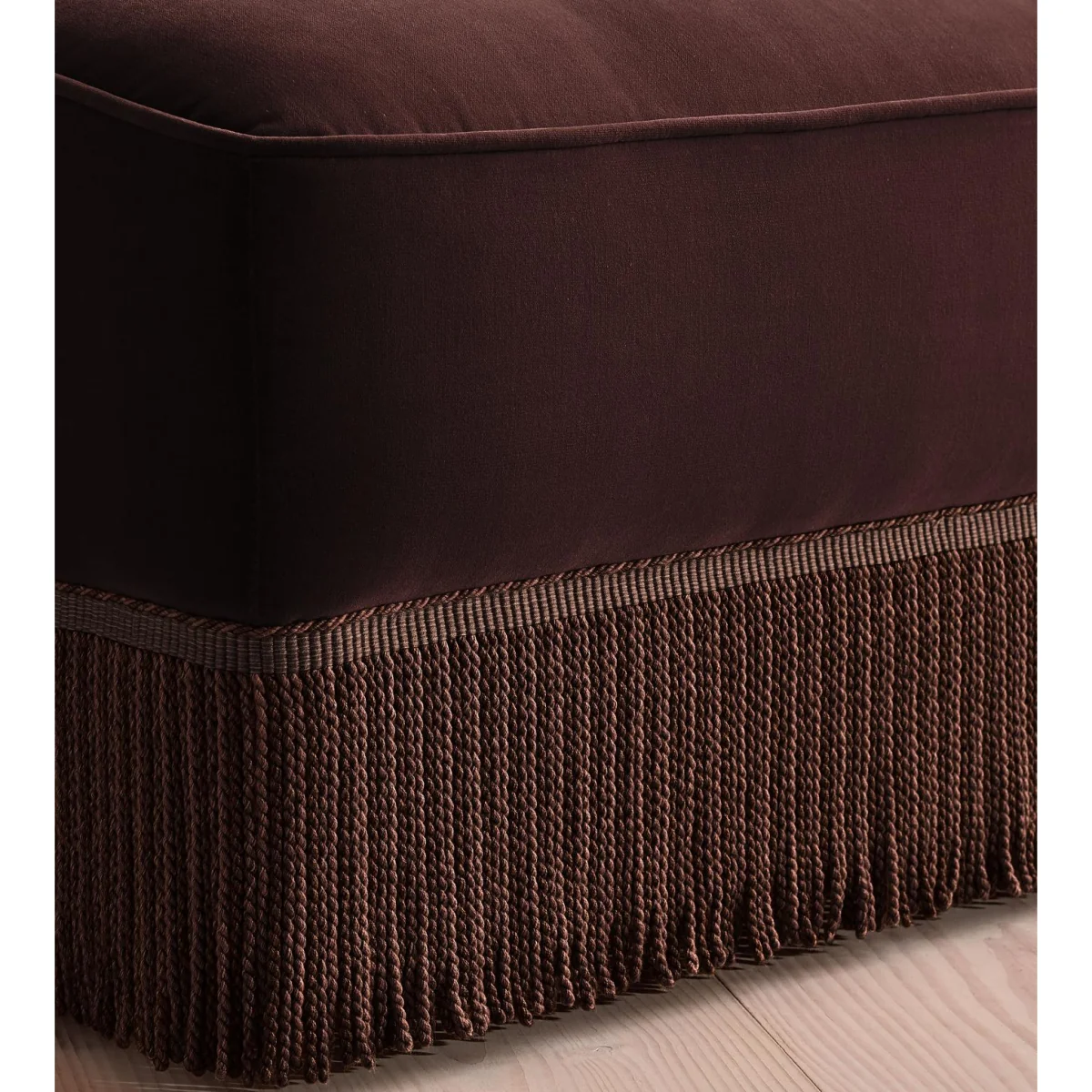 Elowen Modular Sofa, Three Seater, Velvet, Aubergine, UK – image 6
