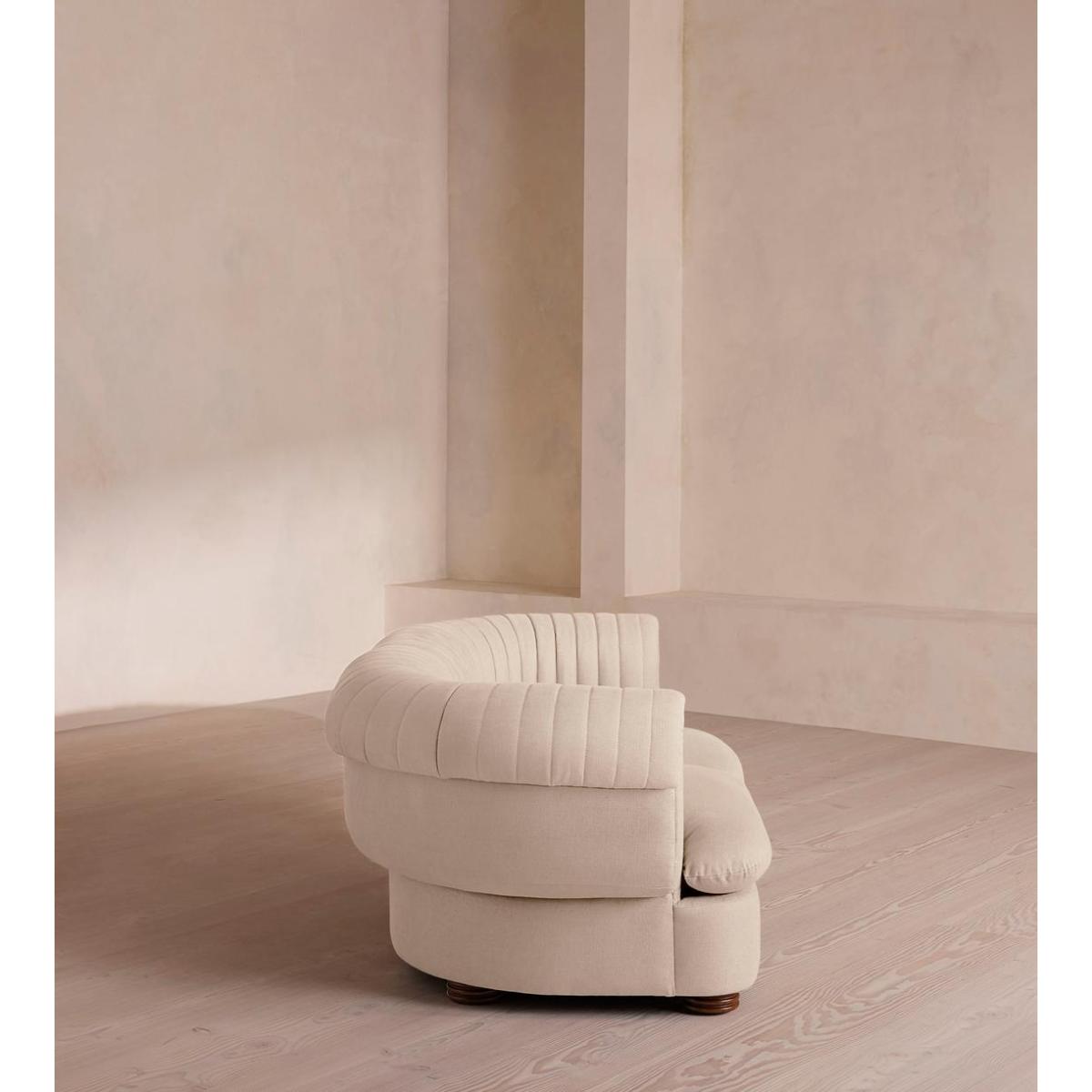 Rava Modular Sofa, Three Seater, Linen, Bisque – image 4