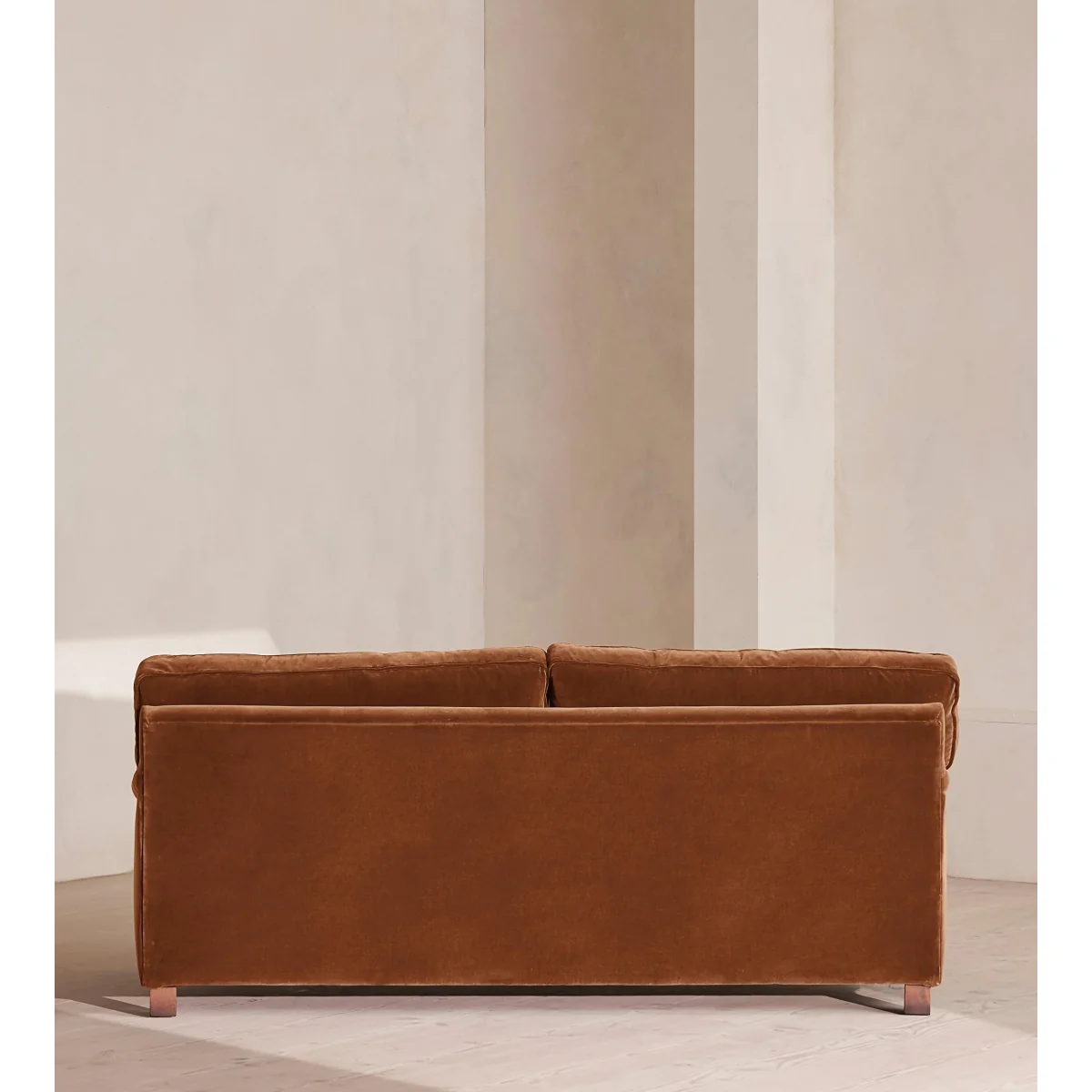 Arundel Three Seater Sofa, Velvet, Cinnamon – image 5
