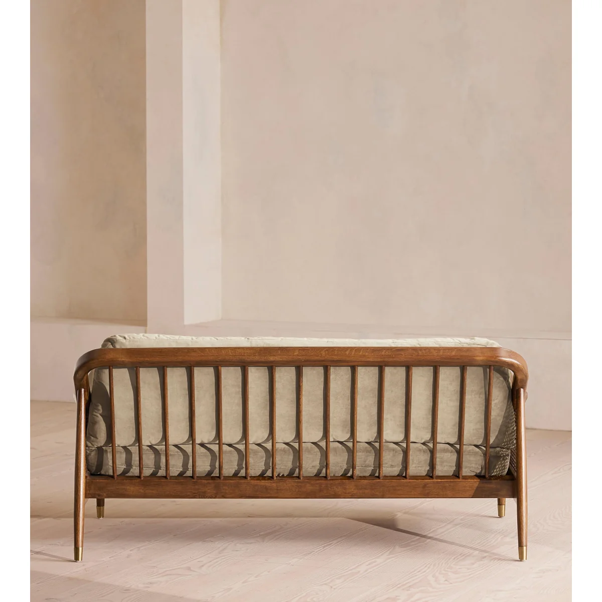 Atlanta Three Seater, Velvet, Oyster, UK – image 5