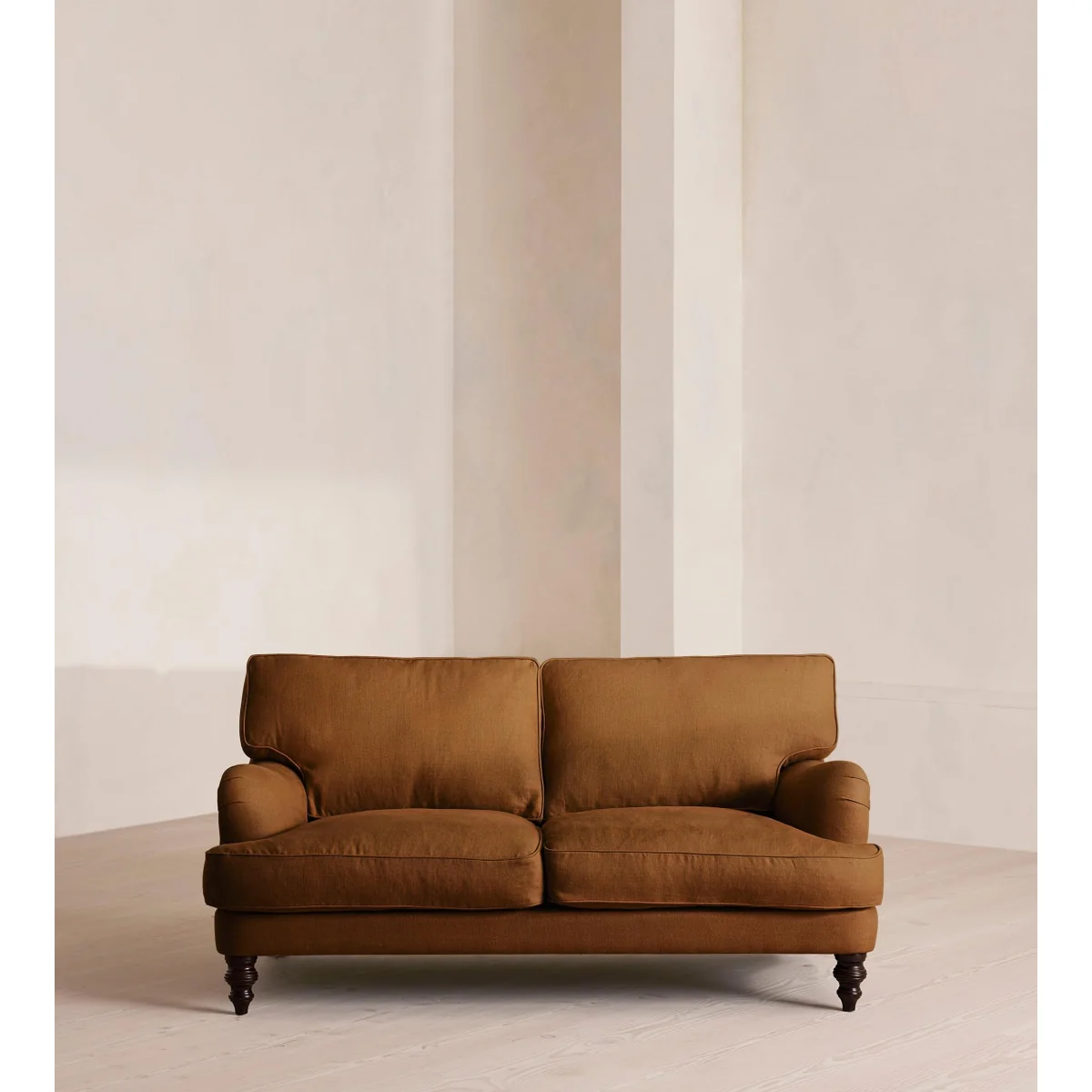 Arundel Two Seater, Sofa, Linen, Terracotta – image 2