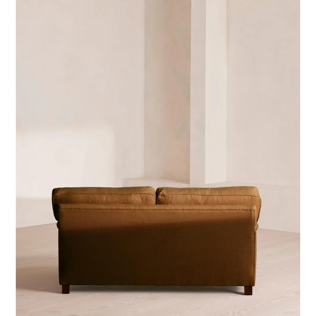 Arundel Two Seater, Sofa, Linen, Terracotta – image 5