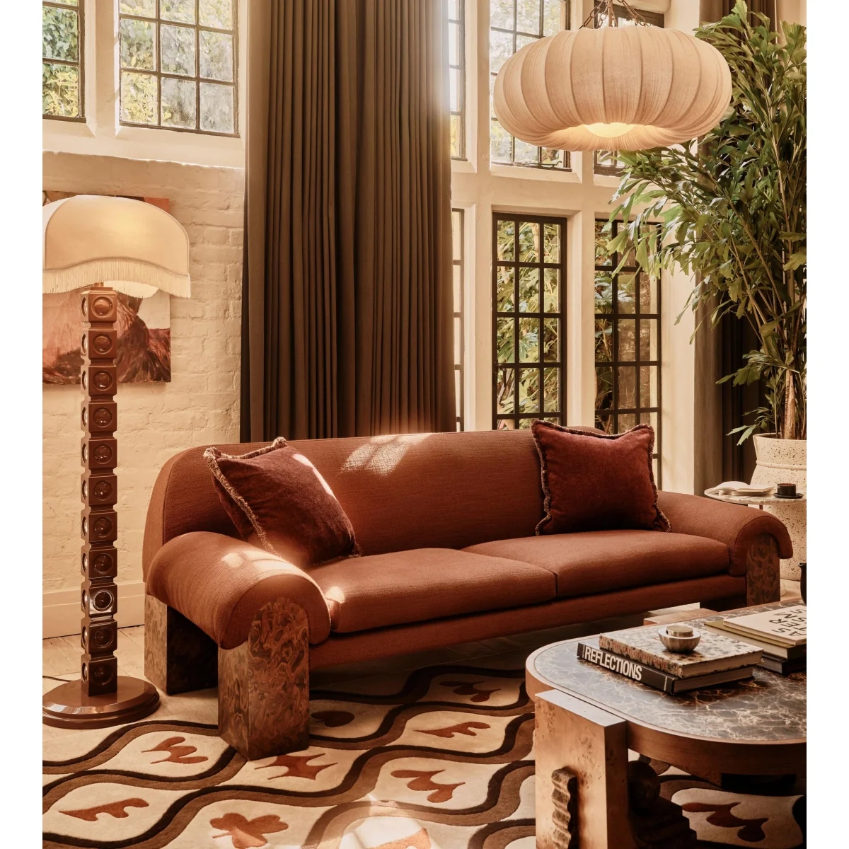 Jenkins Sofa, Wool Linen, Conker, UK – image 2