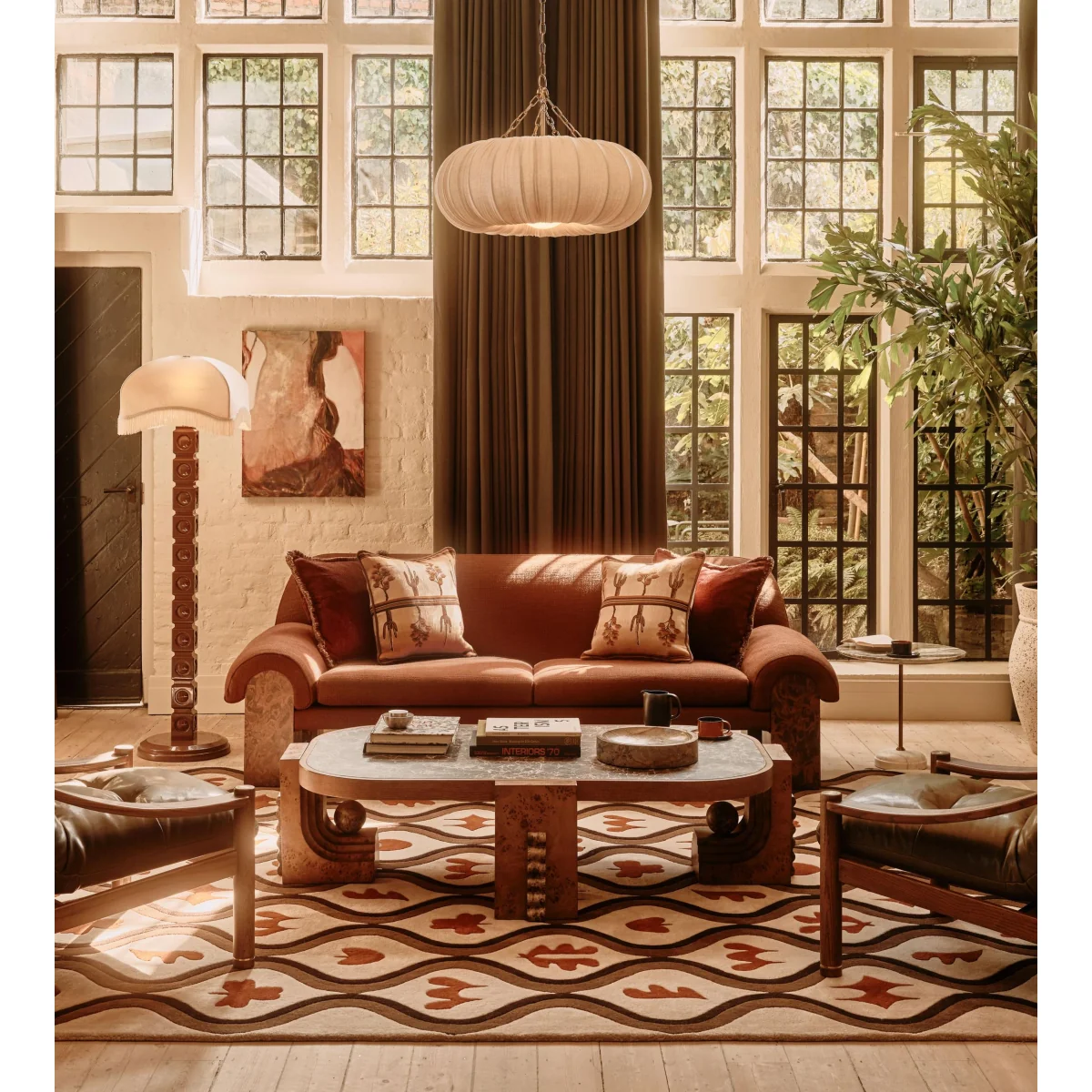 Jenkins Sofa, Wool Linen, Conker, UK – image 3