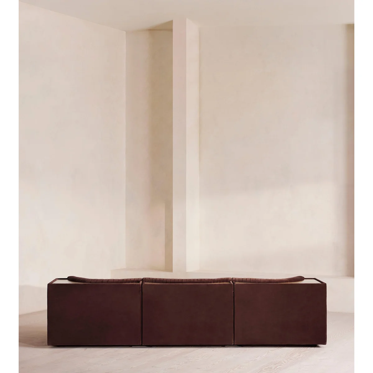 Hamish Modular Sofa, Four Seater, Velvet, Aubergine, UK – image 5