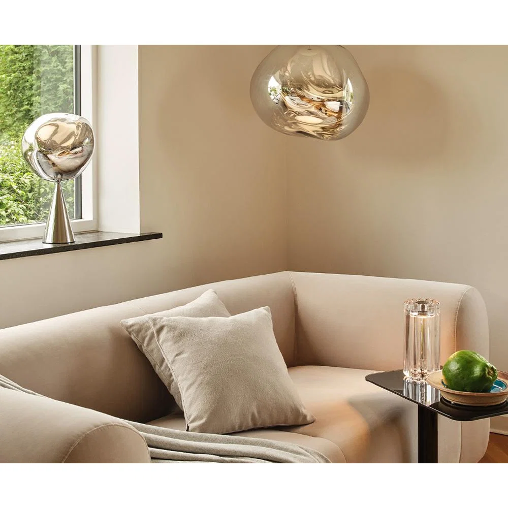 Tom Dixon - PLUMP 2.5-Seater Sofa - Configuration 1 - White (Kvadrat Autumn 0101) – image 8