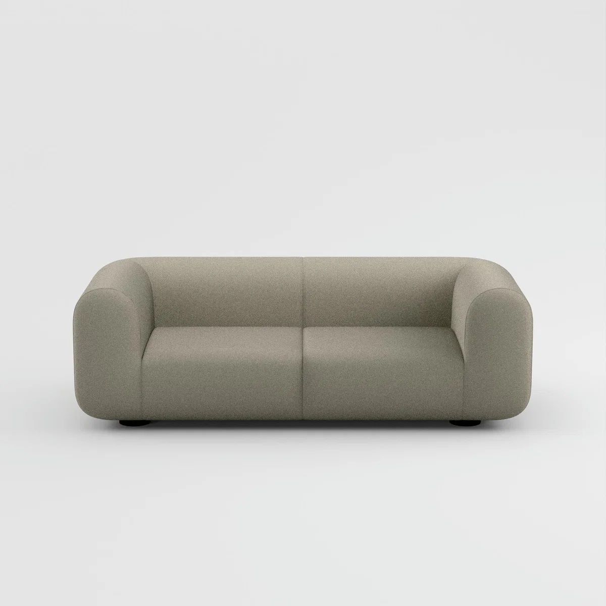 Tom Dixon - PLUMP 2.5-Seater Sofa - Configuration 1 - White (Kvadrat Autumn 0101) – image 9