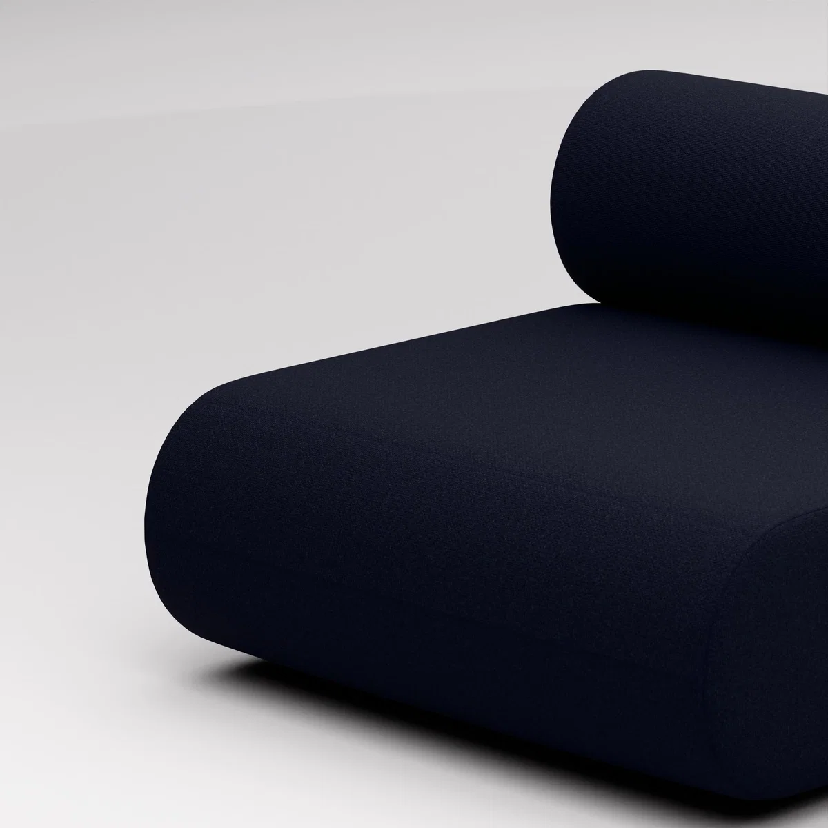 Tom Dixon - FAT Sofa Middle Module - Indigo (Linara 2494 30) – image 5