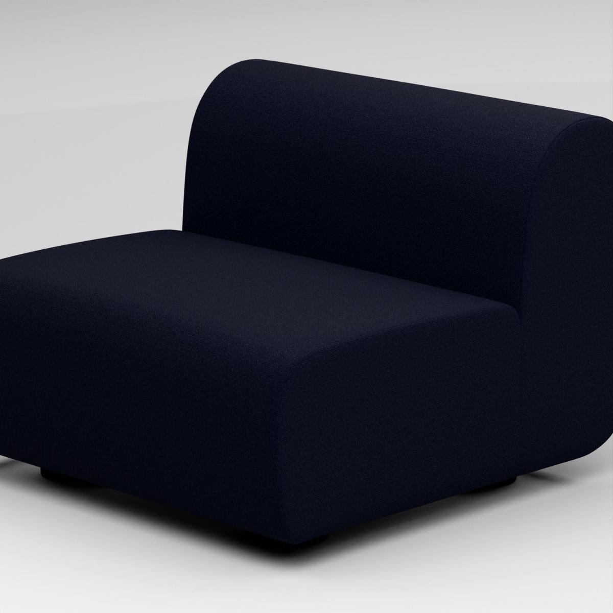 Tom Dixon - PLUMP Sofa Middle Module - Indigo (Linara 2494 30) – image 9