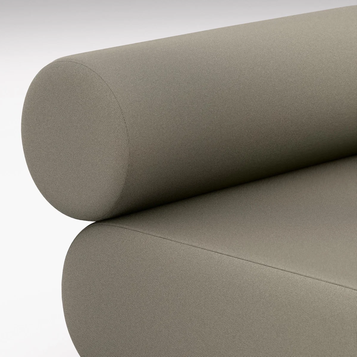 Tom Dixon - FAT Sofa Middle Module - White (Kvadrat Autumn 0101) – image 6