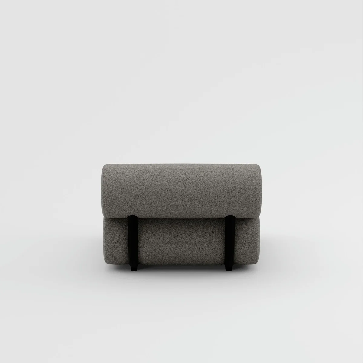 Tom Dixon - FAT Sofa Middle Module - Grey (Kvadrat Melange Nap 0111) – image 2