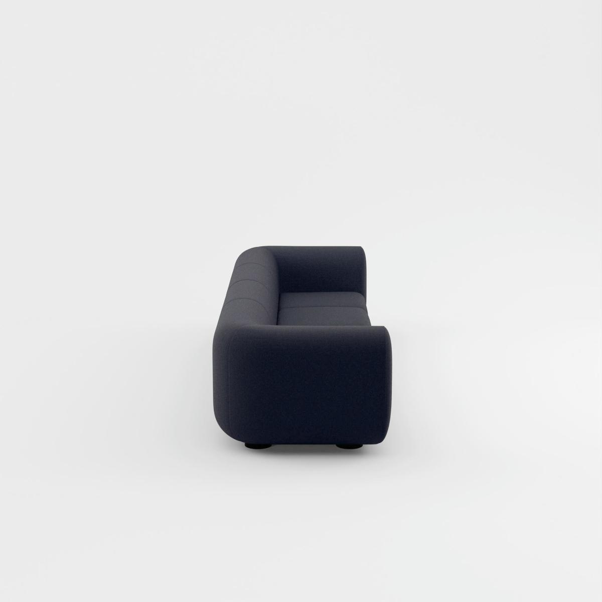 Tom Dixon - Plump 4-Seater Modular Sofa - Configuration 4 - Indigo (Linara 2494 30) – image 4