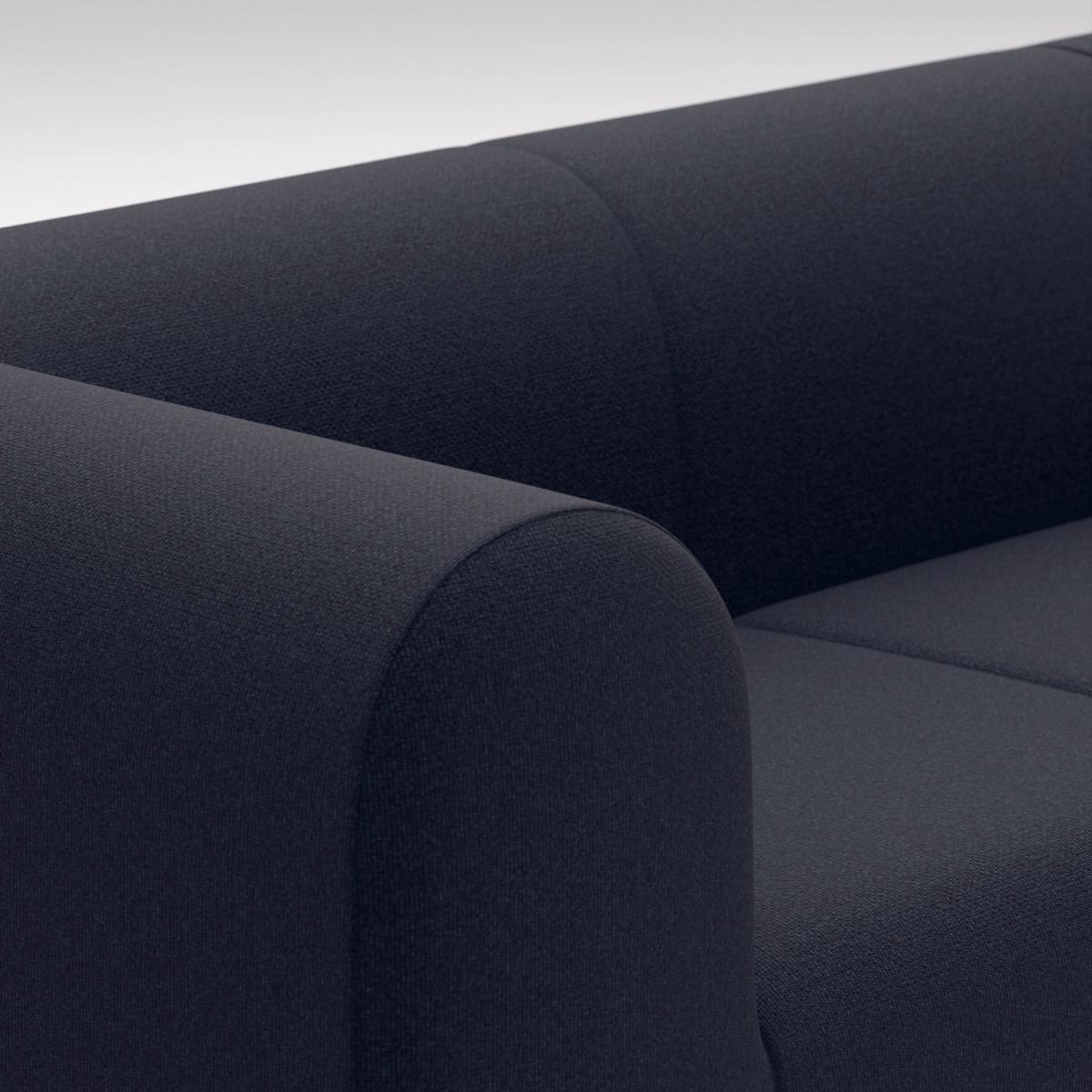 Tom Dixon - Plump 4-Seater Modular Sofa - Configuration 4 - Indigo (Linara 2494 30) – image 5