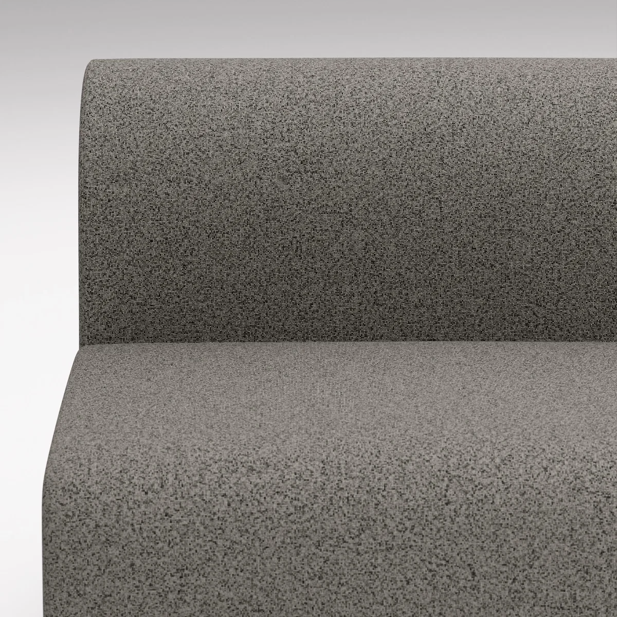 Tom Dixon - PLUMP Sofa Middle Module - Grey (Kvadrat Melange Nap 0111) – image 7