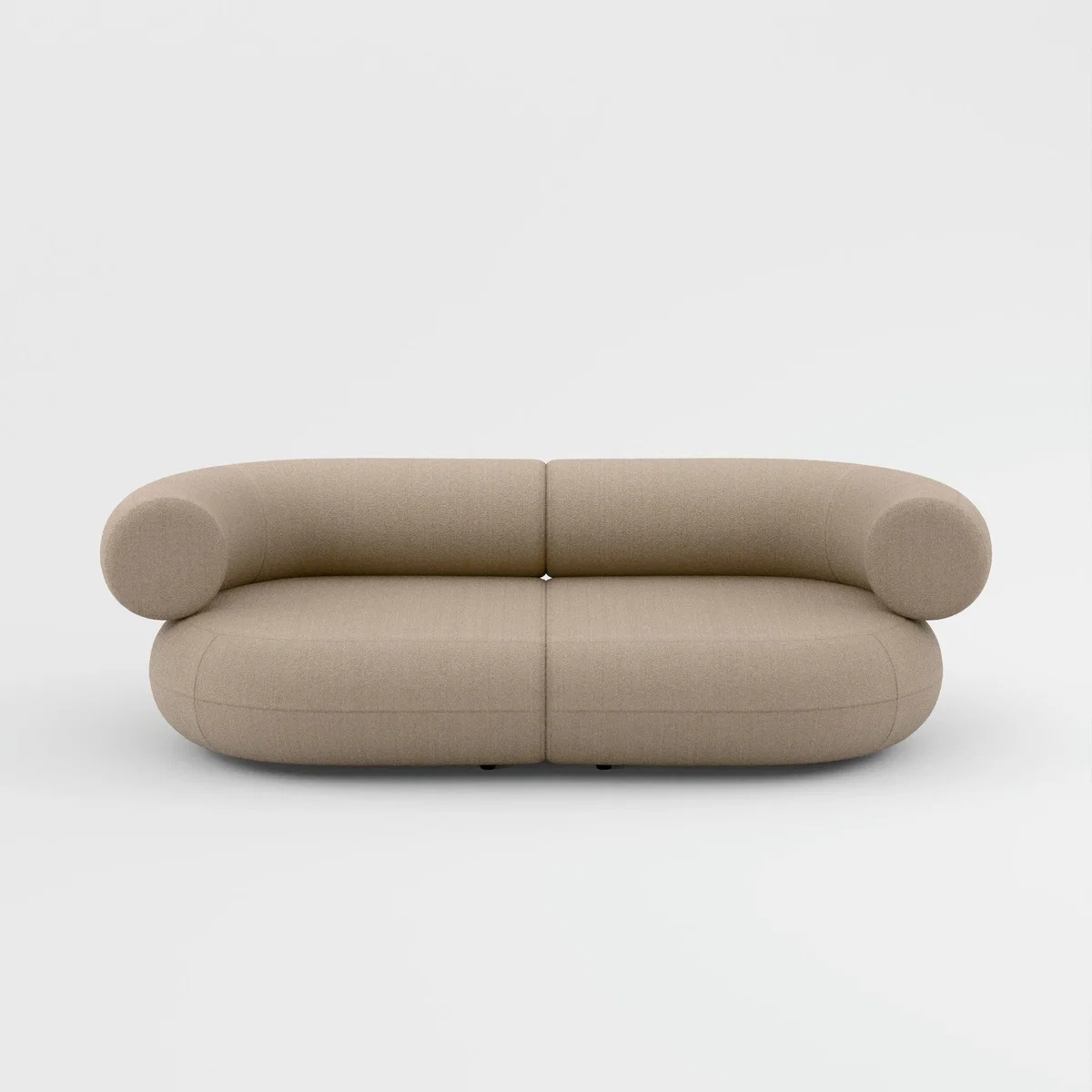 Tom Dixon - Fat 2.5-Seater Modular Sofa - Configuration 1 - Clay (Alpine 84) – image 3