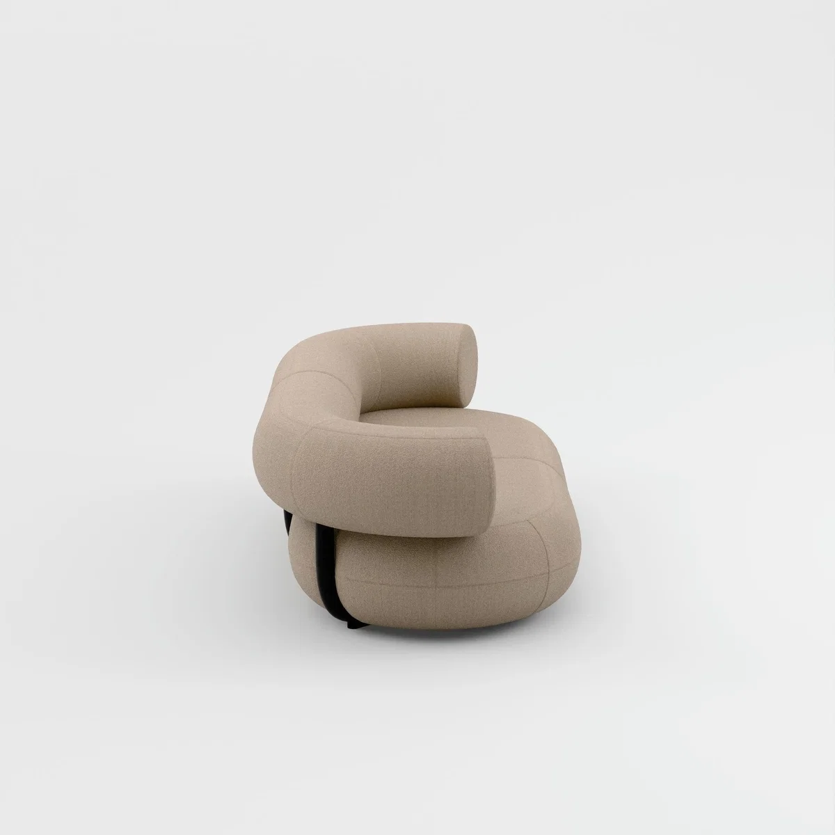 Tom Dixon - Fat 2.5-Seater Modular Sofa - Configuration 1 - Clay (Alpine 84) – image 7