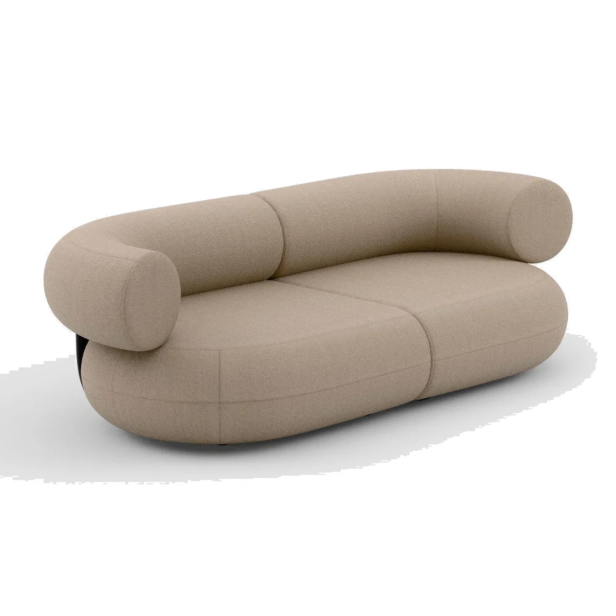 Tom Dixon - Fat 2.5-Seater Modular Sofa - Configuration 1 - Clay (Alpine 84) – image 1